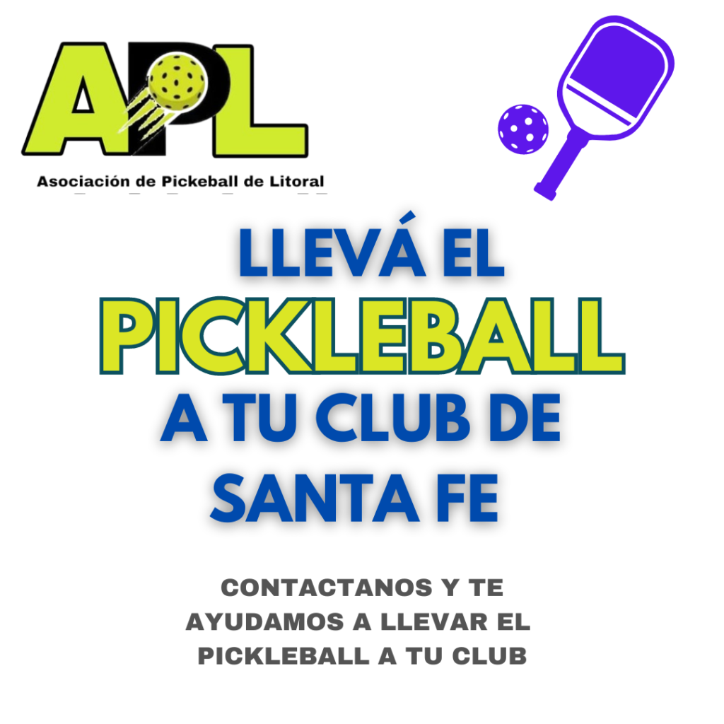 Pickeball santa fe asociacion litoral