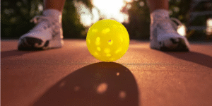 velocidad de una pelota de pickleball cuanto vuela