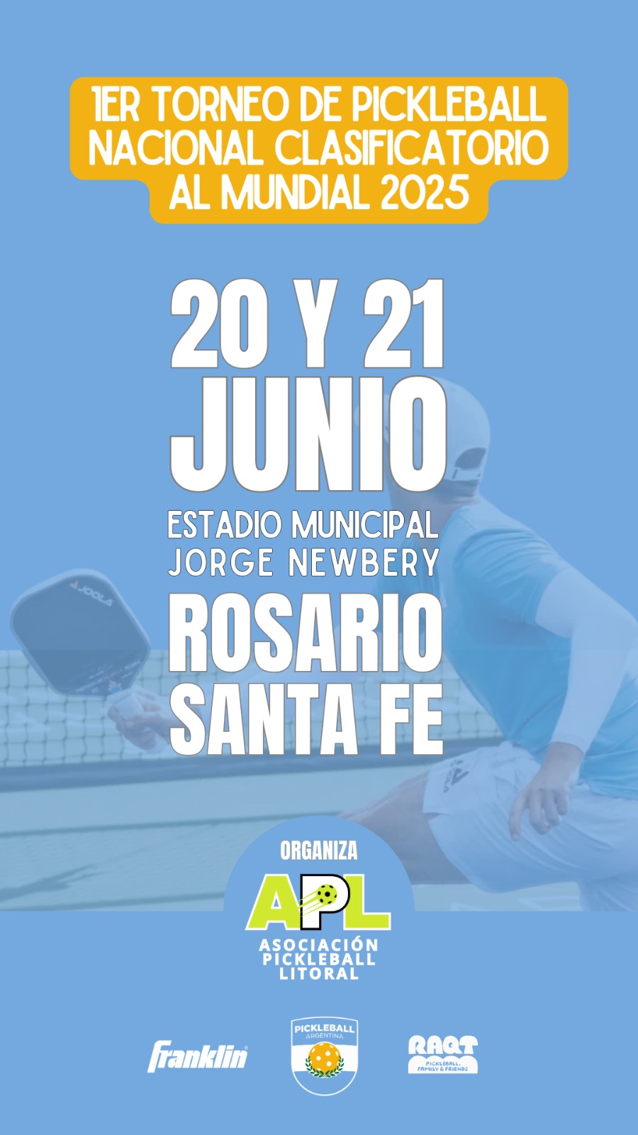 Torneo Clasificatorio Selección Argentina Pickleball 2025