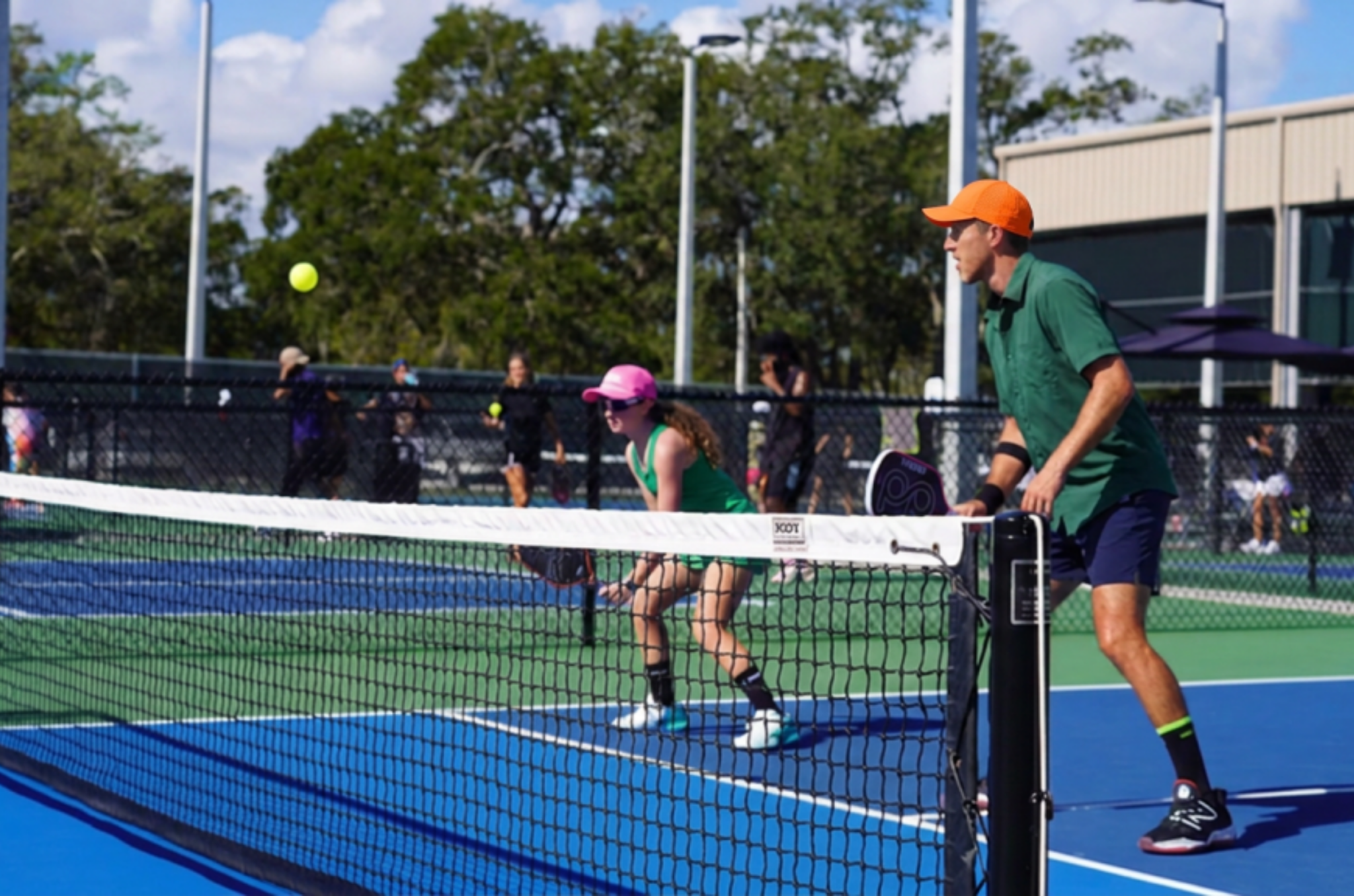 Partido de pickleball en Argentina